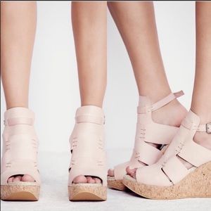 Free People Vachetta Rose Sandals